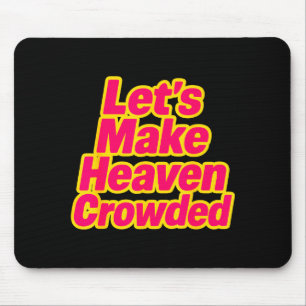 Christian Faith Insre Heaven Design, Make Heaven C Mouse Mat