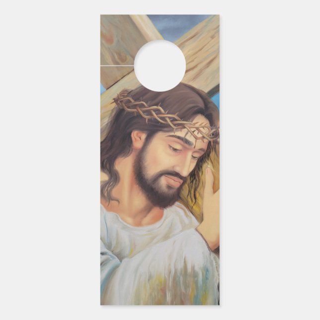 Christian Faith Jesus Christ Door Hanger (Front)