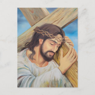 Christian Faith Jesus Christ Holiday Postcard