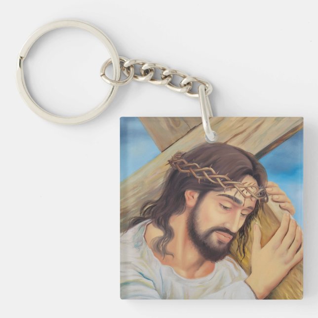 Christian Faith Jesus Christ Key Ring (Front)
