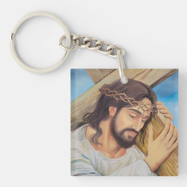 Christian Faith Jesus Christ Key Ring (Front)
