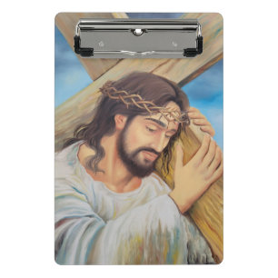 Christian Faith Jesus Christ Mini Clipboard