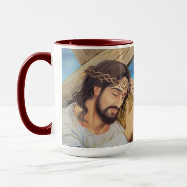 Christian Faith Jesus Christ Mug (Left)