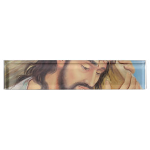 Christian Faith Jesus Christ Nameplate
