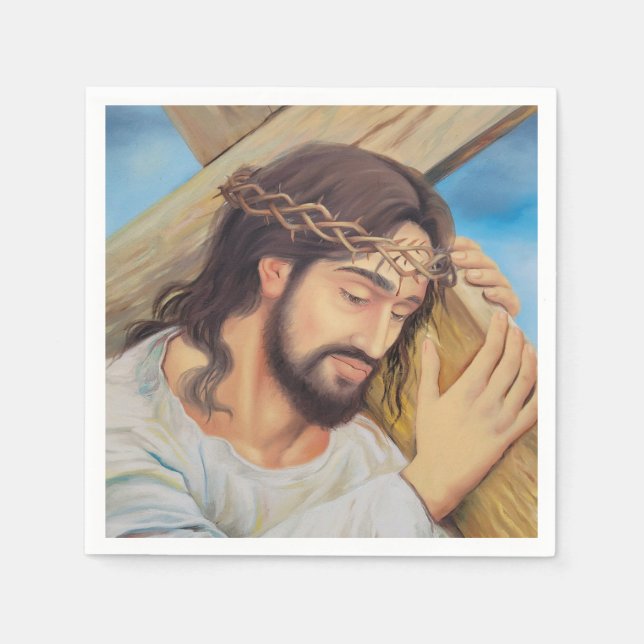 Christian Faith Jesus Christ Napkin (Front)