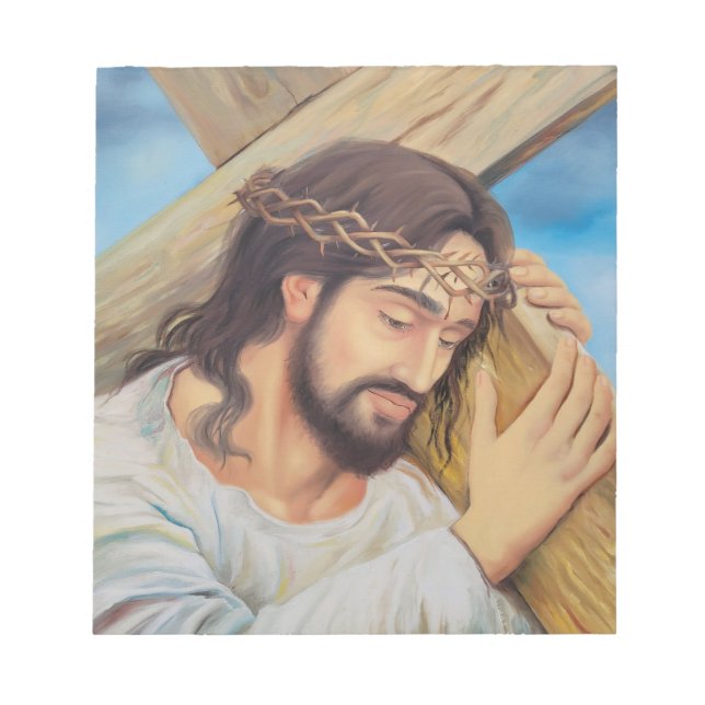 Christian Faith Jesus Christ Notepad (Front)