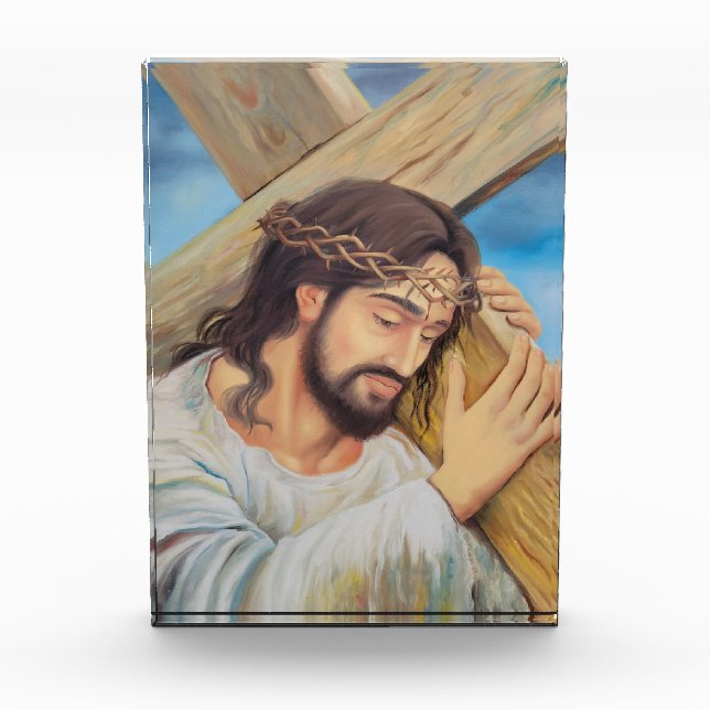 Christian Faith Jesus Christ Photo Block (Front)