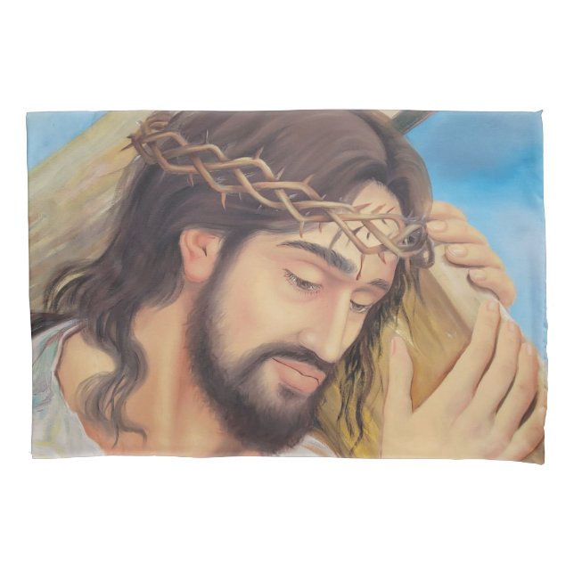Christian Faith Jesus Christ Pillowcase (Front)