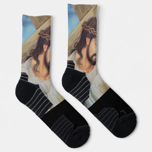 Christian Faith Jesus Christ Socks (Right)