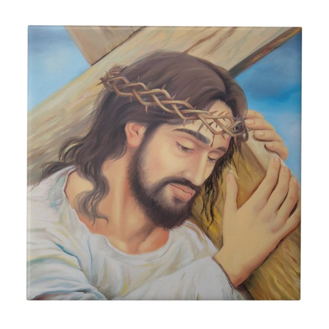 Christian Faith Jesus Christ Tile (Front)