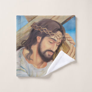 Christian Faith Jesus Christ Wash Cloth