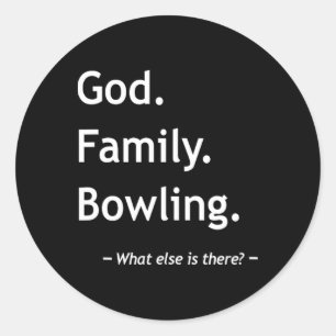 Christian Faith Jesus Christianity God Family Bowl Classic Round Sticker