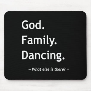 Christian Faith Jesus Christianity God Family Danc Mouse Mat