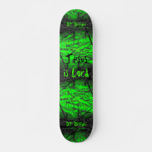 Christian Faith Jesus is Lord Skateboard