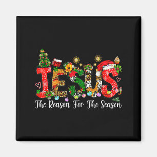 Christian Faith Jesus Is The Reason For The Season Magnet