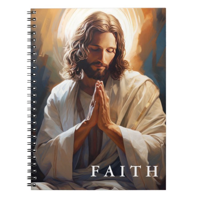 Christian Faith Jesus Notebook (Front)