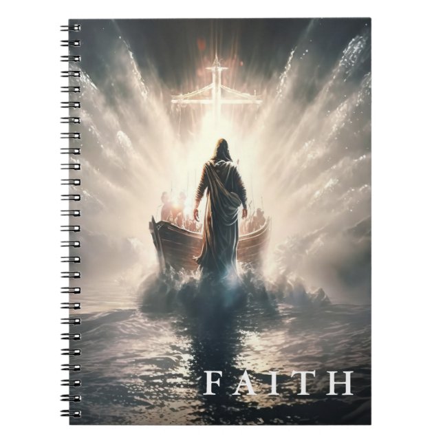 Christian Faith Jesus Notebook (Front)