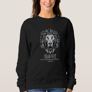 Christian Faith Jesus Yeshua Fear Not Sweatshirt