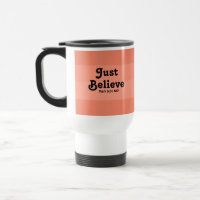 Christian Faith Just Believe Bible Verse Salmon