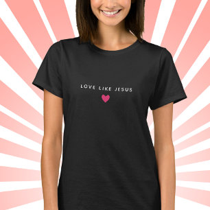 Christian Faith love heart girls T-Shirt