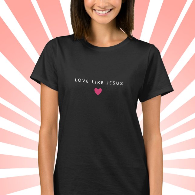 Christian Faith love heart girls T-Shirt (Creator Uploaded)