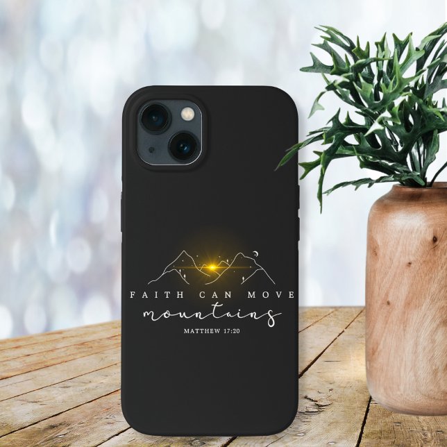 Christian Faith Sunrise Behind Mountains Case-Mate iPhone Case (Creator Uploaded)