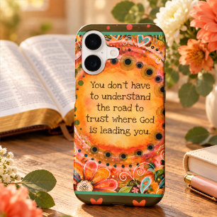 Christian Faith Trust God Colorful Floral