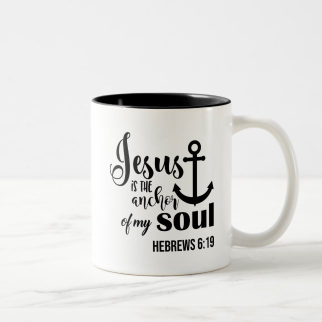 Christian Faith Two-Tone Coffee Mug (Right)