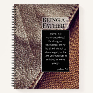 Christian Father Day Quotes Notebook