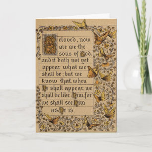 Christian Feast of Trumpets Card