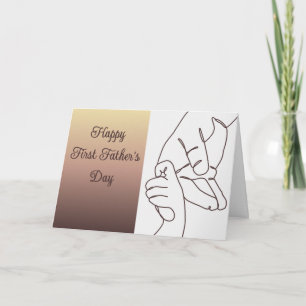 Christian First Father’s Day Card for New Dad 