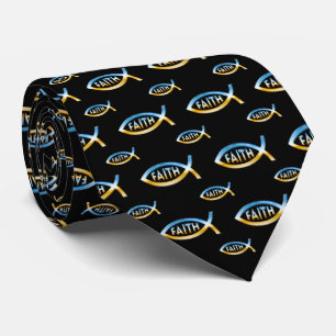 Christian Fish   Faith Tie