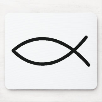 Christian Fish Mouse Mat