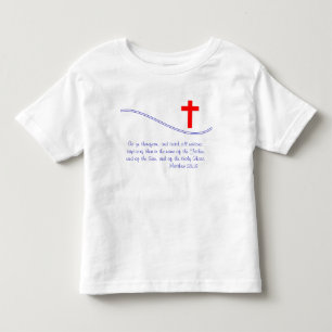 Christian Flag Inspired Toddler T-Shirt