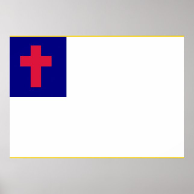 Christian Flag Poster (Front)