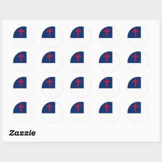 Christian flag Sticker