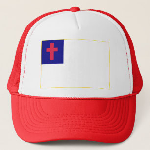 Christian Flag Trucker Hat