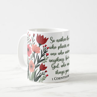 Christian Floral Mug