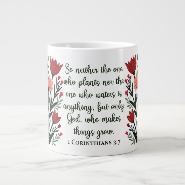 Christian Floral Mug (Front)