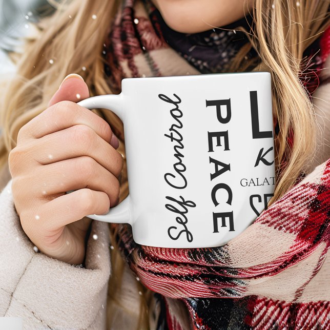 Christian Fruit Of The Spirit, Galatians 5:22-23 Coffee Mug (Creator Uploaded)
