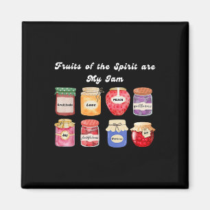Christian Fruit Of The Spirit Is My Jam Bible Reli Magnet
