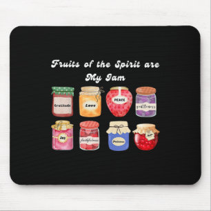 Christian Fruit Of The Spirit Is My Jam Bible Reli Mouse Mat