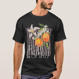 Christian Fruit Of The Spirit Vintage Fruit Orange T-Shirt