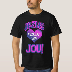 Christian gentlemen's t-shirt - Jesus loves you