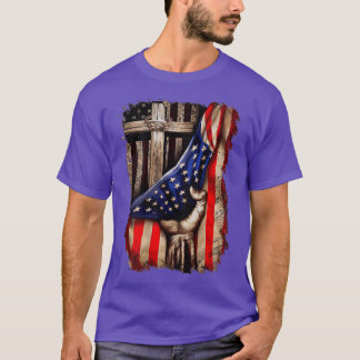 Christian Gift For Men Women Proud American Flag P T-Shirt