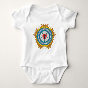 Christian Gift Luther Rose Jesus Cross God Angels Baby Bodysuit