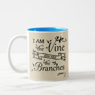 Christian Gift Mugs - I Am the Vine