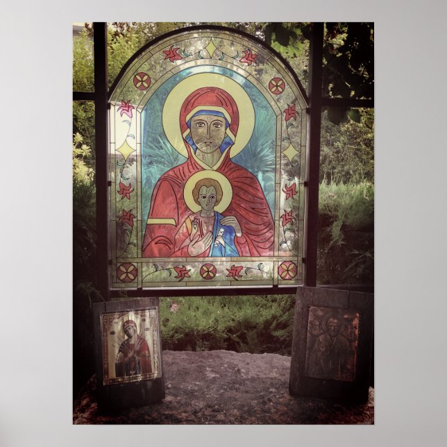 Christian Gift, Orthodox Art Photo Poster (Front)
