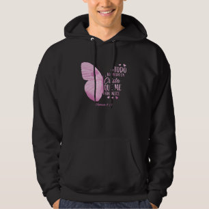 Christian Gift Women Spanish Religious Verse Sayin Hoodie