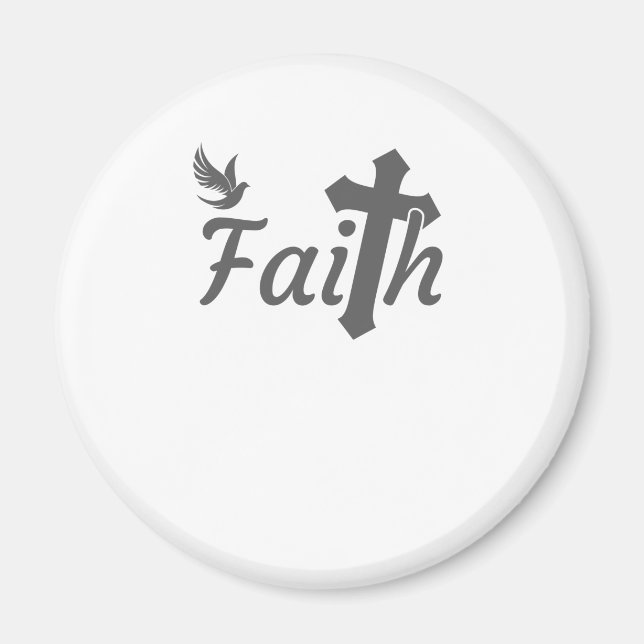 Christian Gifts for Women Christianity Gift Faith Magnet (Front)
